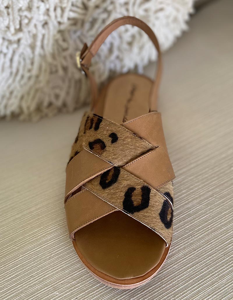 Sandalia cuatro tiras