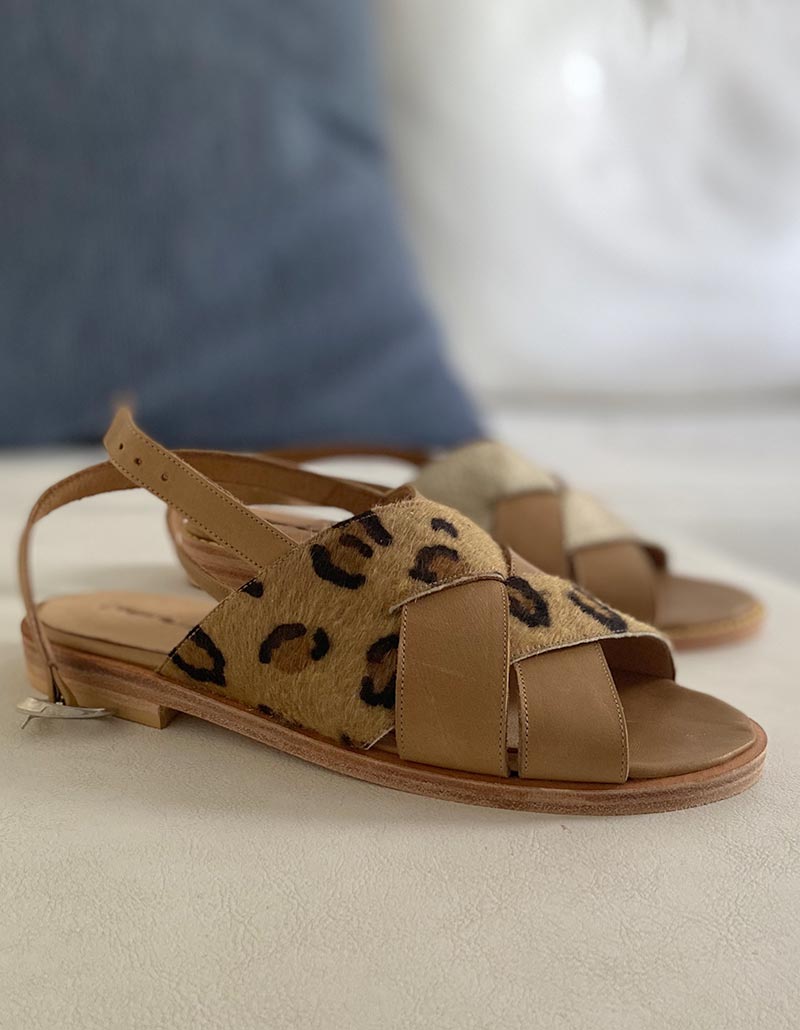 Sandalia cuatro tiras